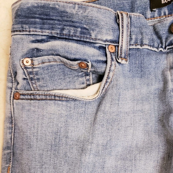 NWOT Banana Republic 33×34 factory distresse - Picture 4 of 8